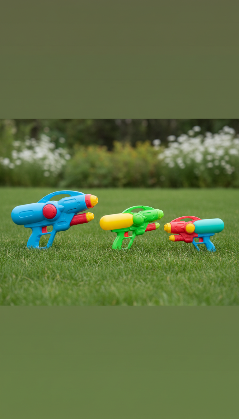Mehrfarbiges Wasserblaster-Set, 4-teilig
