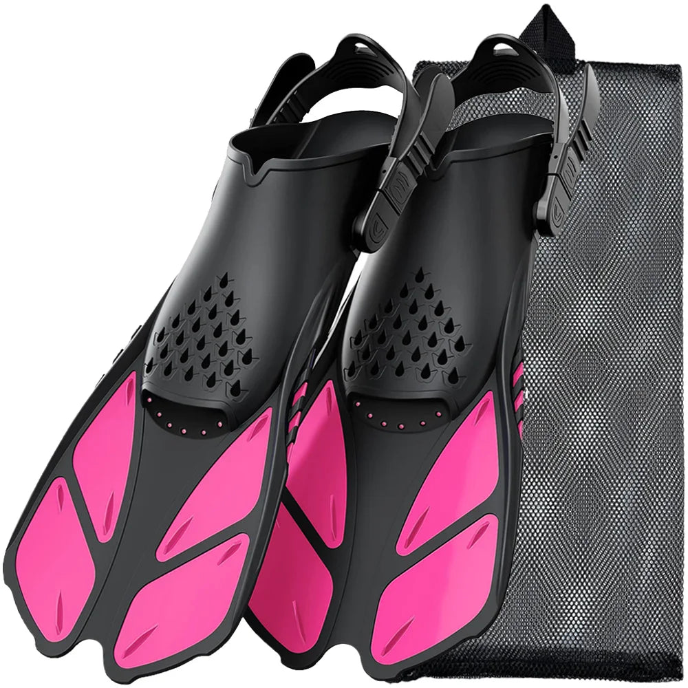 Professional Adjustable Travel Snorkel Fins