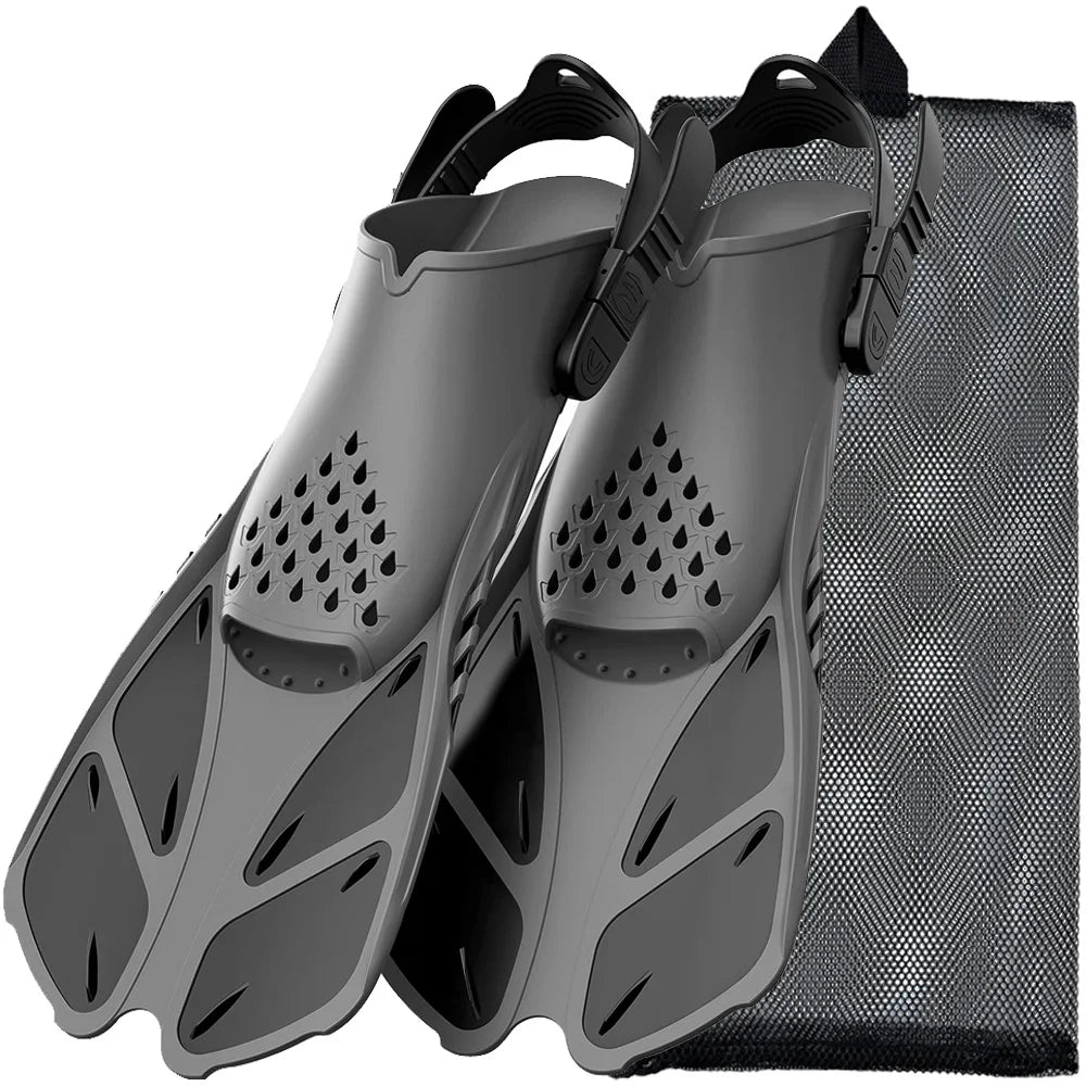 Professional Adjustable Travel Snorkel Fins